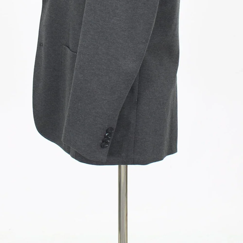 Artefact 42R Gray Solid 2-Button Sport Coat Blazer Jacket P448
